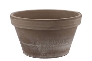 TERRA CHOCO COUPE CONIQUE GRIS/TAUPE 27X15CM