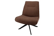 LOUNGE CHAIR TEDDY DARK BROWN 67X80X95CM