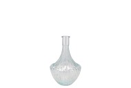 DAYAH TRANSPARENT GLASS VASE 17X24CM