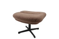 LOUNGE FOOTSTOOL TEDDY DARK BROWN 56X45X40CM