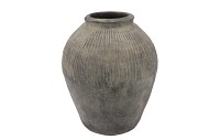 GAMLA GREY JUG STRIPED TOP 26,5X26,5X33CM