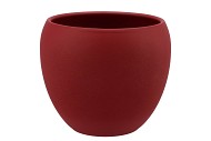 VINCI RED VELVET BLOEMPOT 22X19CM
