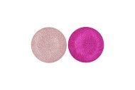MELAMINE SHINE FUCHSIA/PINK PLATE ROUND ASS 18X18X2CM