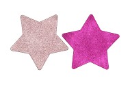 MELAMINE SHINE FUCHSIA/PINK PLATE STAR 24X24X1CM