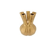 AGLIO STRAIGHT GOLD VASE 13X13X17CM