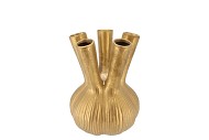 AGLIO STRAIGHT GOLD VASE 16X16X19CM