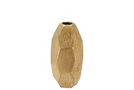 JADA GOLD ROCK VASE 15X30CM