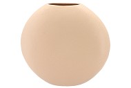 JADA SAND OVAL VASE 40X11CM