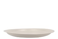 ZINC BASIC GREY PLATE 45CM