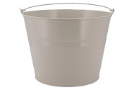 ZINC BASIC GREY BUCKET 27X20CM