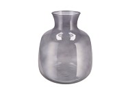 MIRA SMOKE GLASS BOTTLE BIG 24X24XX28CM