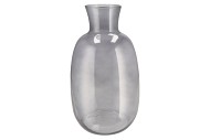 MIRA SMOKE GLASS BOTTLE TALL 21X21X37CM