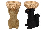 JINGLE GOLD/BLACK SQUIRREL ASS 18X17X28CM