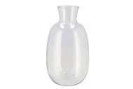 MIRA CLEAR GLASS BOTTLE TALL 21X21X37CM