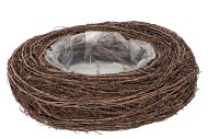 WREATH ELM BRANCHES GREY WITH BOTTOM 40CM