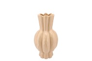 GARLIC SAND HIGH VASE 17X30CM