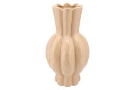 GARLIC SAND HIGH VASE 25X45CM