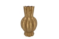 GARLIC GOLD HIGH VASE 17X30CM