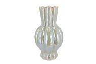 GARLIC PEARL HIGH VASE 23X40CM