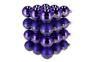 GLASS BALL PURPLE RAIN 57MM P/36