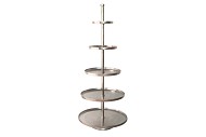 STORAGE SHELF SILVER 63X63X155CM