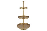 STORAGE SHELF GOLD 45X45X100CM