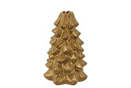 JADA GOLD X-MAS TREE CANDLE HOLDER ASS 19X12CM