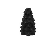 JADA BLACK X-MAS TREE CANDLE HOLDER ASS 15X10CM