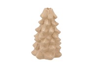JADA SAND X-MAS TREE CANDLE HOLDER ASS 19X12CM