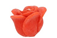 CANDLE ROOS ORANGE 8X7CM NM
