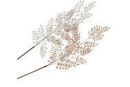PICK SHINE LEAVES CHAMPAGNE/GOLD 51CM ASS PER 12