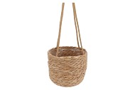 SEAGRASS LAOS STRAW HANG 18X14X75CM