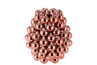 CHRISTMASBALL NUDE VASE 20X22CM