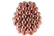 CHRISTMASBALL NUDE VASE 26X29CM