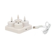 LED THEELICHT MET ADAPTER 4DLG