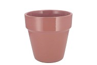 EBBI MOSS PINK POT GLAZE 17X17CM NM