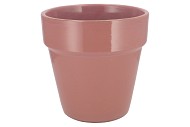 EBBI MOSS PINK POT GLAZE 25X25CM NM