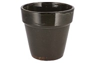 EBBI MOSS BLACK POT GLAZE 25X25CM NM