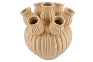 AMSTERDAM SAND TULIP VASE 20X20CM