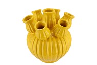 AMSTERDAM YELLOW TULIP VASE 18X17CM