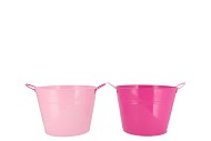 ZINC BASIC FUCHSIA/PINK EARS BUCKET 19X16CM