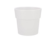 CERAMIC WHITE MATT POT ORCHID EDGE 13X12,5CM
