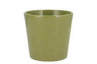 CERAMIC AMAZONE GREEN POT ORCHID 14X12,5CM NM