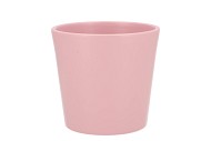 CERAMIC ORCHID POT PINK SILVER 13,5CM