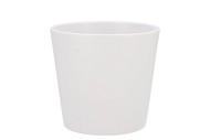 CERAMIC WHITE MATT POT ORCHID 14X12,5CM