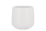 CERAMIC WHITE MATT POT ORCHID BERLIN 14X13,5CM