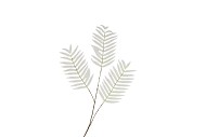 SILK PALM LEAF WHITE 87CM NM