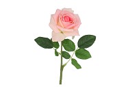 SILK ROSE REAL TOUCH OPEN LIGHT PINK 43CM NM
