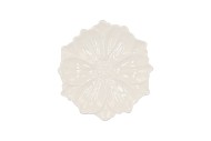 BLOOM COSMEA PLATE WHITE 18X18X4CM