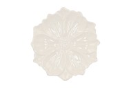 BLOOM COSMEA PLATE WHITE 24X24X4CM